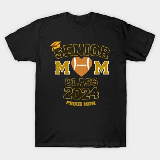 senior proud mom 2024 graduation class T-Shirt T-Shirt